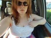 Arrived At My Destination... Cum-Crusted! Think Anyone Will Notice? (F) [Oc]