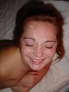 Ginger In Facial Cum