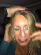 A Few Beers Later She Took In The Back Seat.