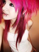 Pink Hair, Pretty Piercings