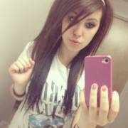 Brunette In The Mirror