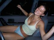 Two Words: Roadtrip. Wait, That's Only One. Okay, Roadtrip Blowjob