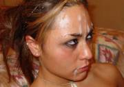 Cute Girl Who Can't Stand Cum On Her Face