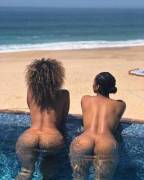 @Manifesting_Mary And @Whitney_Mei_Hwa In Los Cabos, Mexico [1Mic]