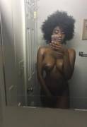 Selfie From /R/Afroqueens