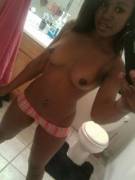 Showing Off In The Bathroom