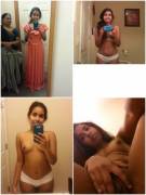 Desi Wife - 1St Time Selfie???