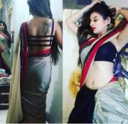 Her Belly. Her Back.