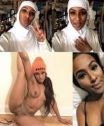Somali Girl With Hijab: Cute Mode | Slut Mode