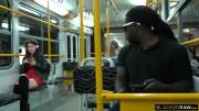 [Blackedraw - Misha Cross] White Girl Sucks A Bbc On The Train