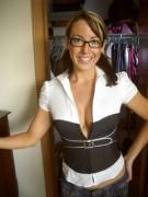 Sexy Cougar With Glasses