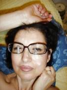 Cum On The Milf Bitch Glasses