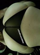 New Black Mesh Thong ;)