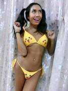 R/Ladyboymos In Bikini And Pigtails