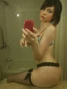 Sarina Valentina In Fishnets