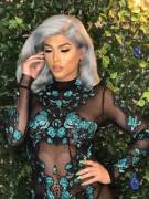 Domino In A Sexy Dress