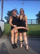 Posing With Her Favorite Toy.