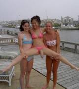 Holding Up Their Catch Of The Day.