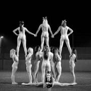 Cheerleadering Team Pose Naked For A Charity Calendar