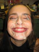 Huge Smile [Via /R/Prettylittlecumsluts]