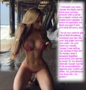 [B/S] She Had To Walk To The Ocean With Cum Dripping Down Her Legs, But At Least ...