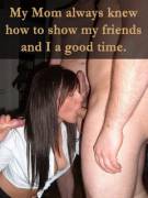 Sleep-Overs Were Always Popular. [Mother+Son]