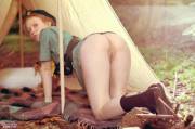 Pitch A Tent With Dolly Little