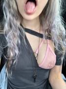 [F]Lashing On My Way To Work!