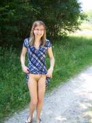 No Panties! (Via /R/Homemadegirls)