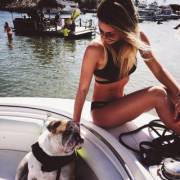 Good Boui Has His Life Jacket On!