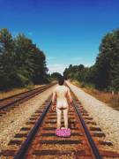 This Train Has Quite A Caboose