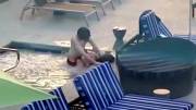 Couple Fucks Publicly In The Pool In A Spa Hotel [Gif]