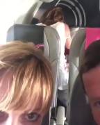 Couple Having Sex On A Plane [Gif]