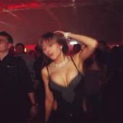 In A Nightclub In Erotic Outfit! [Gif]