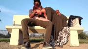 Sucking Dick On Public Park Bench In Broad Daylight [Gif]