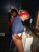 When The Line To The Ladies Room Is Just Too Long [Pic]