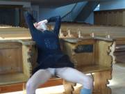 She Came To The Meeting Without Panties [Pic]