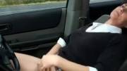 Milf Masturbating In Car [Gif]