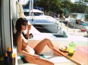 Breakfast On Deck [Pic]