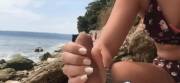 Trashy Blonde Fucking In Public At The Beach | Caught @ 00:09 [00:20]