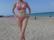 A Bikini That Doesn't Cover Anything...