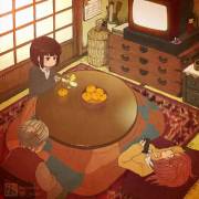 [Gif]What Goes On Under The Kotatsu