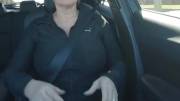 Titty Reveal While Driving Around 