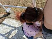 Blowjob In Public Park (Mf)
