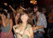 Such An Adorable Smile On This Mardi Gras Flasher