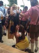 Ass Licking At Oktoberfest (Via /R/Drunkgirls)