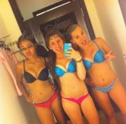 Young Girls All Wearing Bombshell Bras [F]