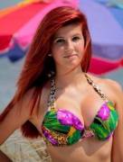 Redhead With Some Huge Tits