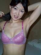 Korean Lady In Purple