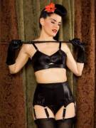 Retro Look With A Bullet Bra